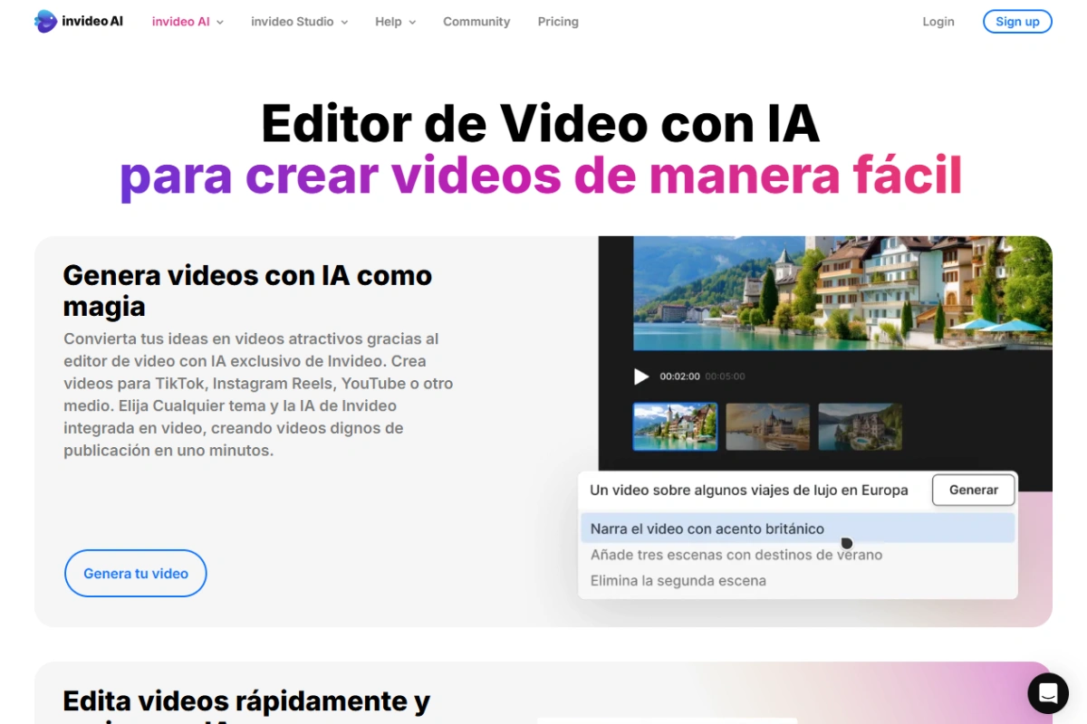 Invideo AI en Español: Todo lo que Necesitas Saber sobre Invideo AI 2 invideo ia